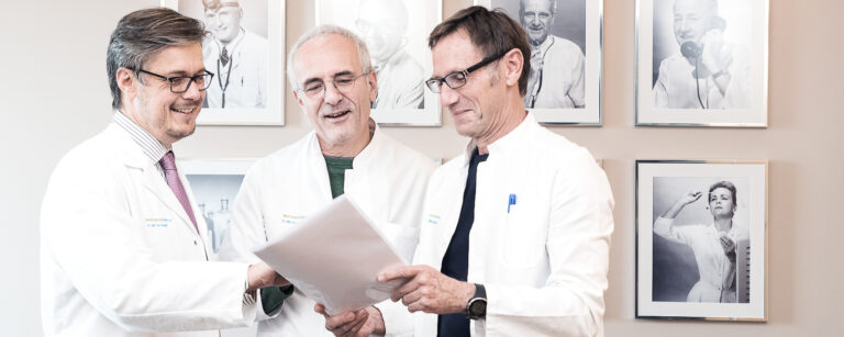 Ärzte im Gespräch, Neurozentrum Bellevue, Zürich